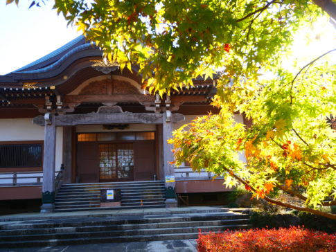 紅葉の素敵なお寺